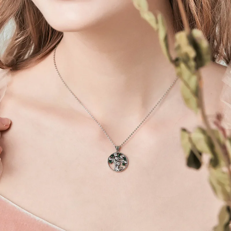 (kép) PANDORA típusú odasimul collier nyaklánc - SCN094 - Megtekintés 2