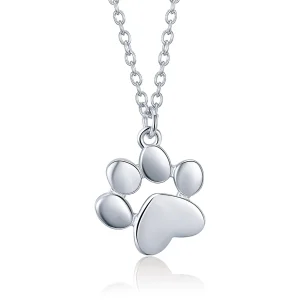 PANDORA típusú pet paw collier nyaklánc - SCN275-2 (kép) PANDORA típusú pet paw collier nyaklánc - SCN275-2