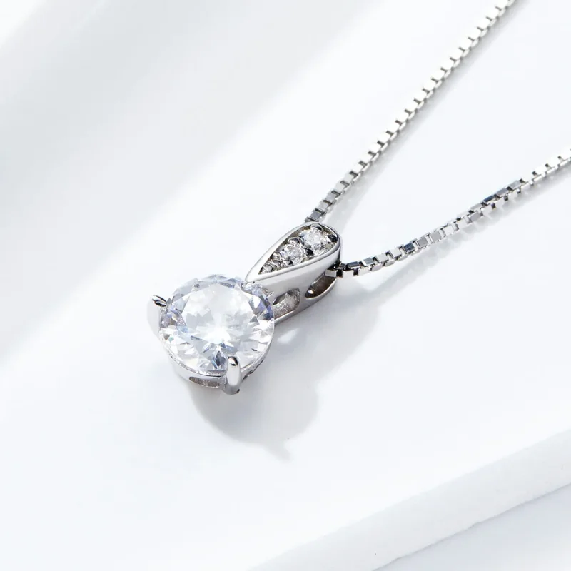 (kép) PANDORA típusú ragyogó idő collier nyaklánc - SCN314 - Megtekintés 4