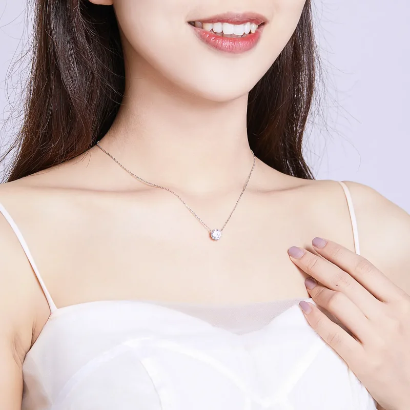 (kép) PANDORA típusú ragyogó élet collier nyaklánc - BSN085 - Megtekintés 6