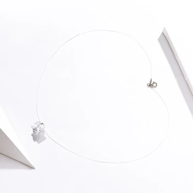 (kép) PANDORA típusú ragyogó élet collier nyaklánc - SCN332-S - Megtekintés 2