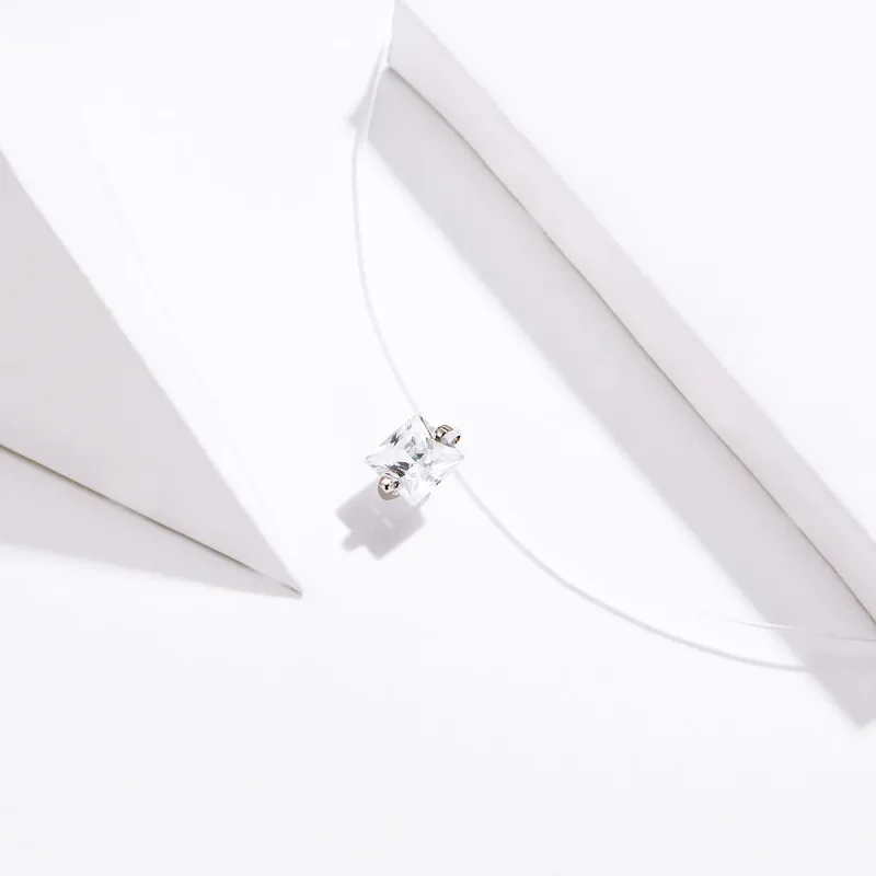 (kép) PANDORA típusú ragyogó élet collier nyaklánc - SCN332-S - Megtekintés 3