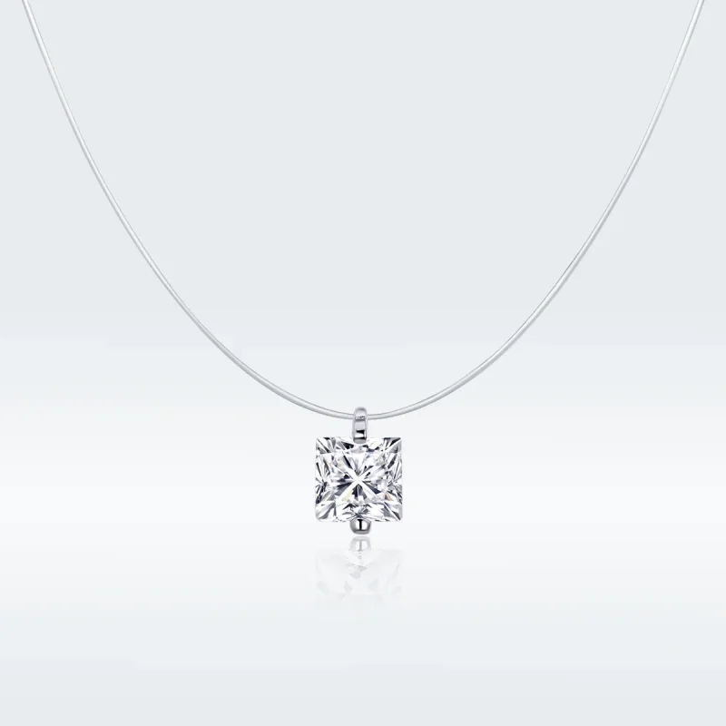 (kép) PANDORA típusú ragyogó élet collier nyaklánc - SCN332-S