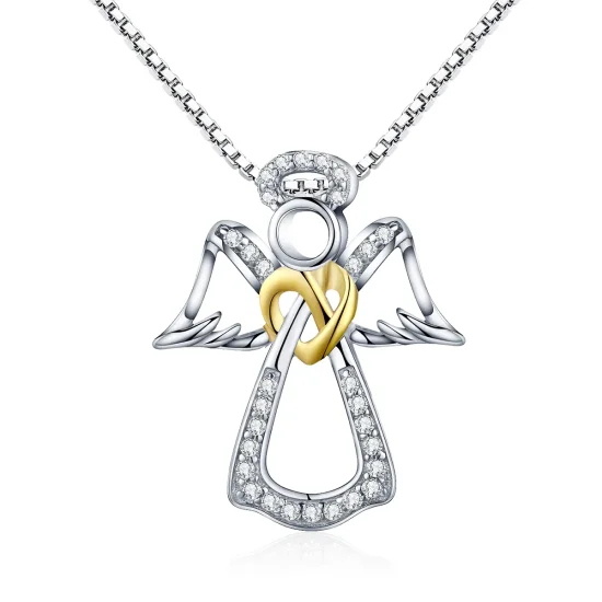 (kép) PANDORA típusú őrangyal collier nyaklánc - SCN123