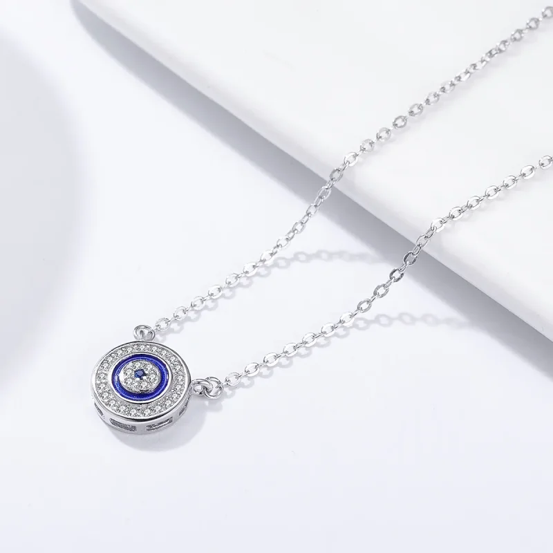 (kép) PANDORA típusú ördög szeme collier nyaklánc - SCN165 - Megtekintés 6