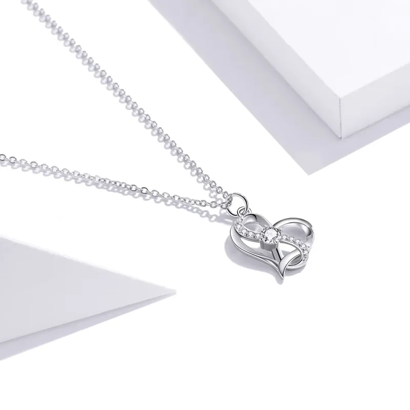 (kép) PANDORA típusú örökké együtt collier nyaklánc - SCN442 - Megtekintés 2