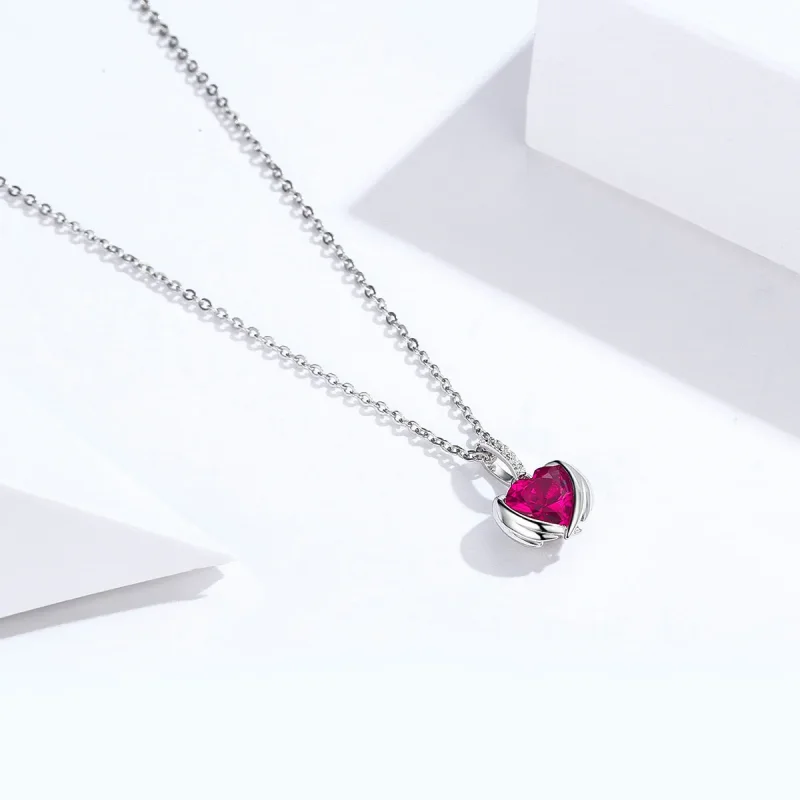 (kép) PANDORA típusú őrző szívek collier nyaklánc - SCN341 - Megtekintés 3