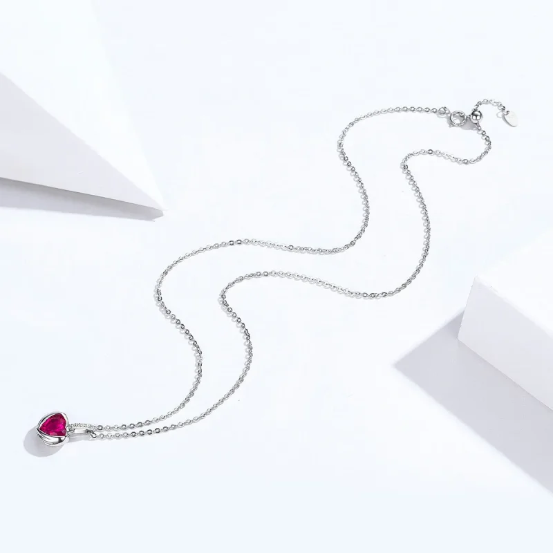 (kép) PANDORA típusú őrző szívek collier nyaklánc - SCN341 - Megtekintés 4