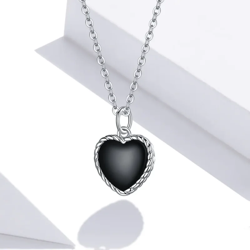 (kép) PANDORA típusú szerelem achát collier nyaklánc - SCN443 - Megtekintés 5