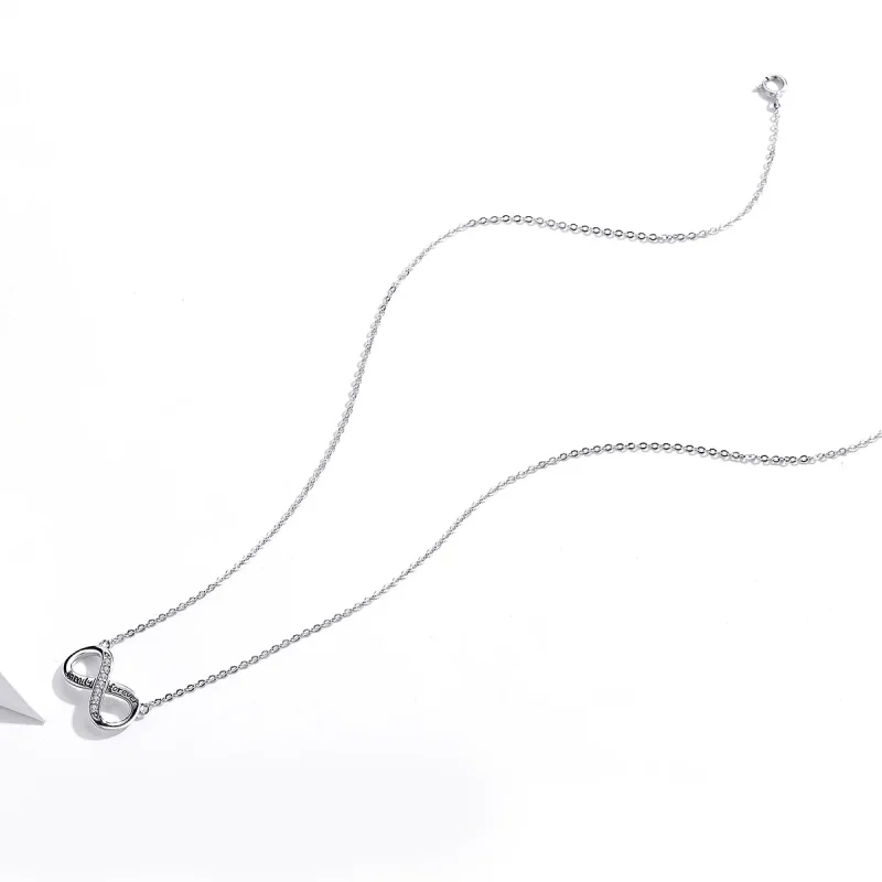 (kép) PANDORA típusú szerelem korlátlan collier nyaklánc - SCN352 - Megtekintés 4