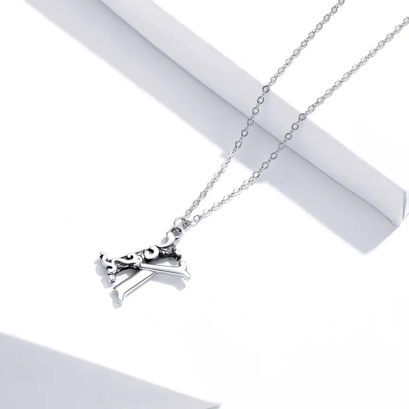(kép) PANDORA típusú szerencsés k betű collier nyaklánc - SCN403 - Megtekintés 3