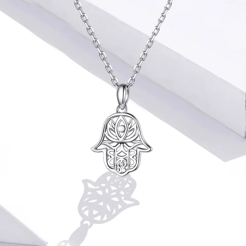 (kép) PANDORA típusú szerencsés kéz collier nyaklánc - SCN434 - Megtekintés 5