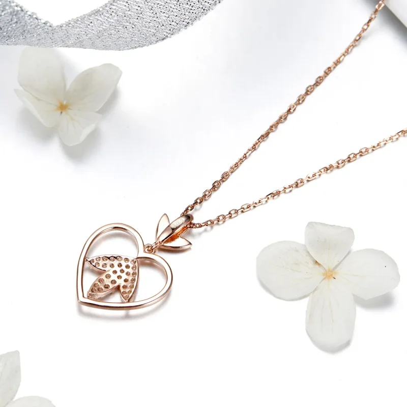 (kép) PANDORA típusú őszi szerelem collier nyaklánc - SCN313 - Megtekintés 4