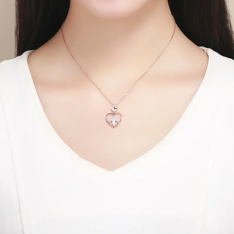 (kép) PANDORA típusú őszi szerelem collier nyaklánc - SCN313 - Megtekintés 6