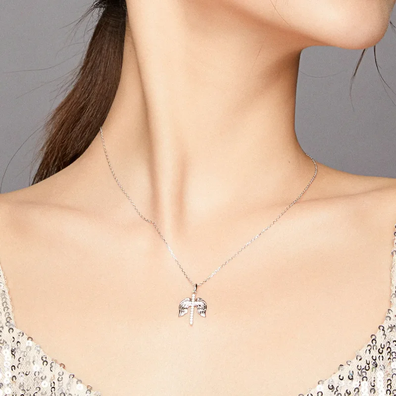 (kép) PANDORA típusú szőlőkereszt collier nyaklánc - SCN421 - Megtekintés 6