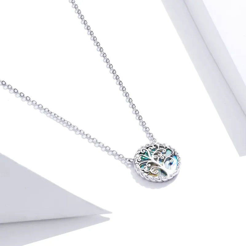 (kép) PANDORA típusú színes életfa collier nyaklánc - SCN433 - Megtekintés 2