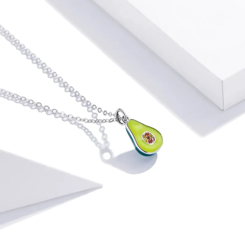 (kép) PANDORA típusú ászolaj gyümölcs collier nyaklánc - SCN439 - Megtekintés 2