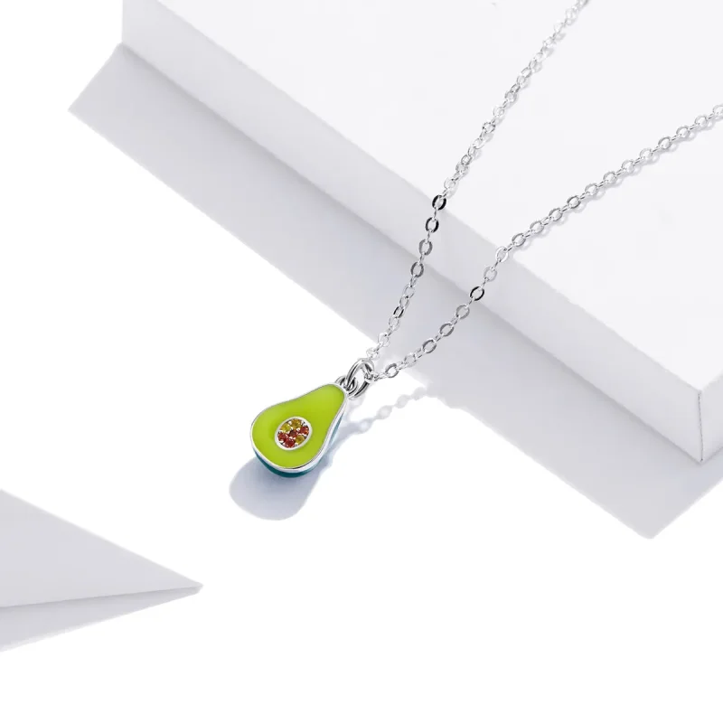 (kép) PANDORA típusú ászolaj gyümölcs collier nyaklánc - SCN439 - Megtekintés 3