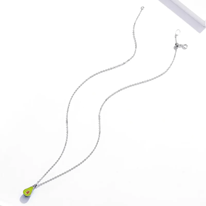 (kép) PANDORA típusú ászolaj gyümölcs collier nyaklánc - SCN439 - Megtekintés 4