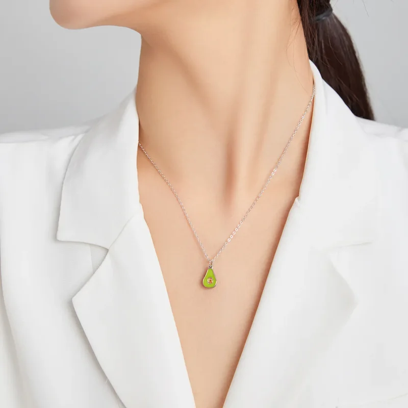 (kép) PANDORA típusú ászolaj gyümölcs collier nyaklánc - SCN439 - Megtekintés 6