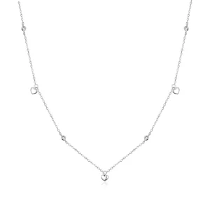 (kép) PANDORA típusú szív alakja collier nyaklánc - SCN417