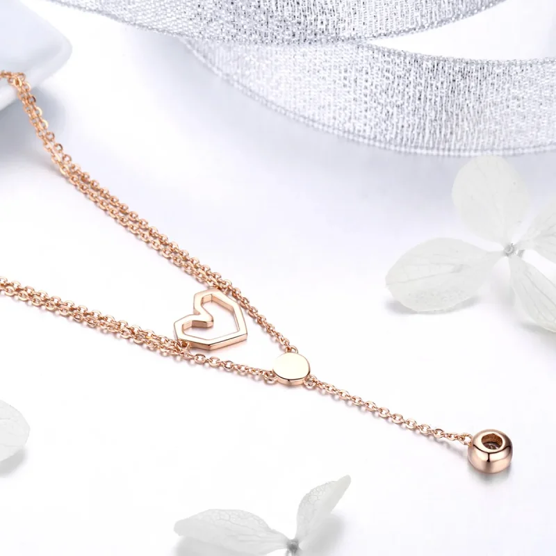 (kép) PANDORA típusú szív földje collier nyaklánc - SCN317 - Megtekintés 4