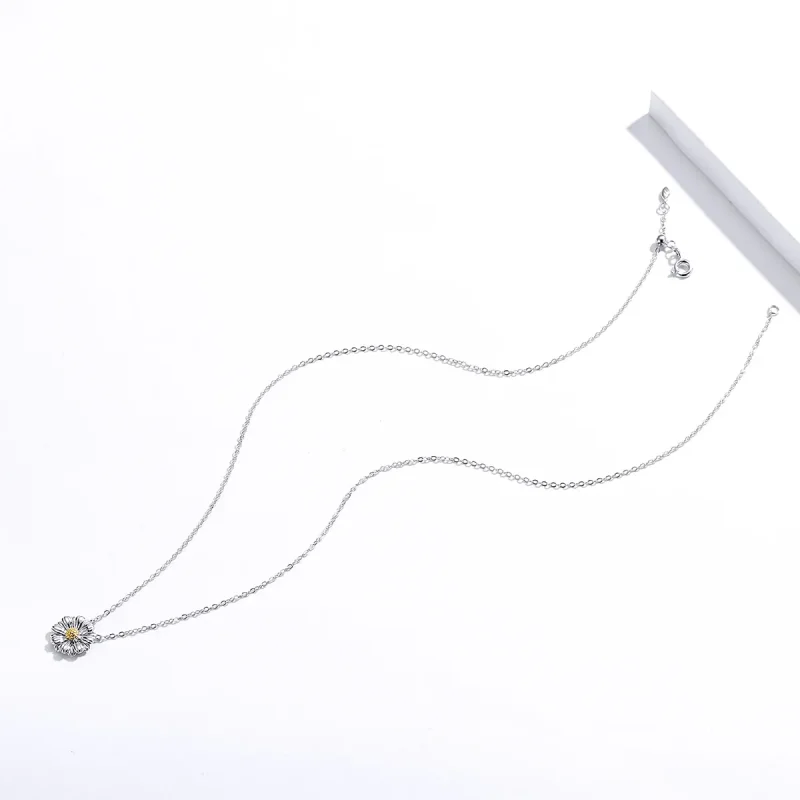 (kép) PANDORA típusú százszorszép collier nyaklánc - SCN370 - Megtekintés 2