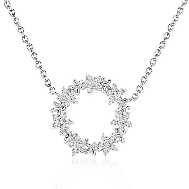 (kép) PANDORA típusú tele csillagokkal collier nyaklánc - BSN028