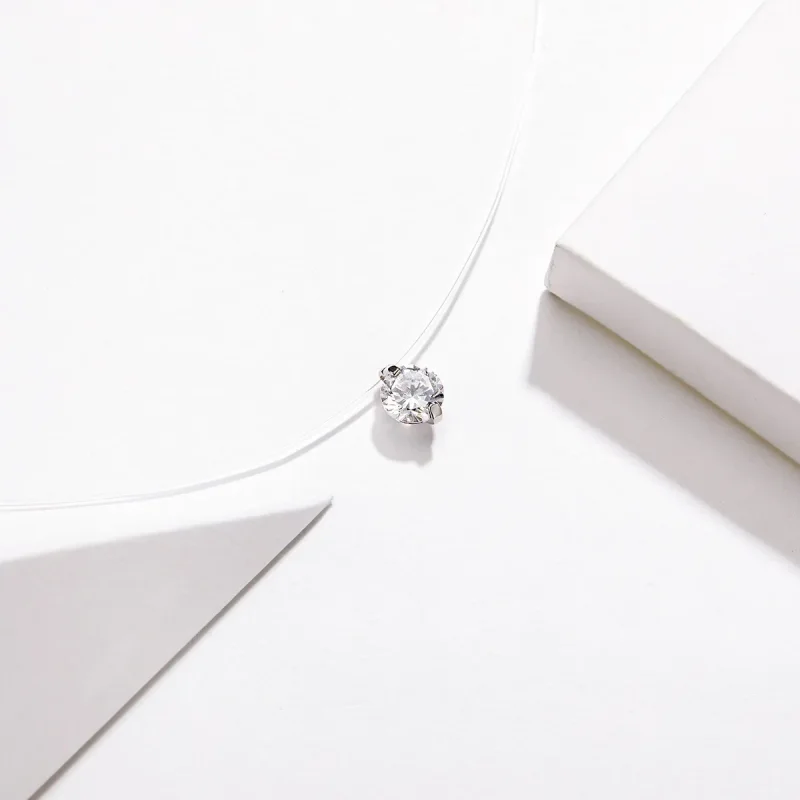 (kép) PANDORA típusú tiszta collier nyaklánc - SCN332 - Megtekintés 2