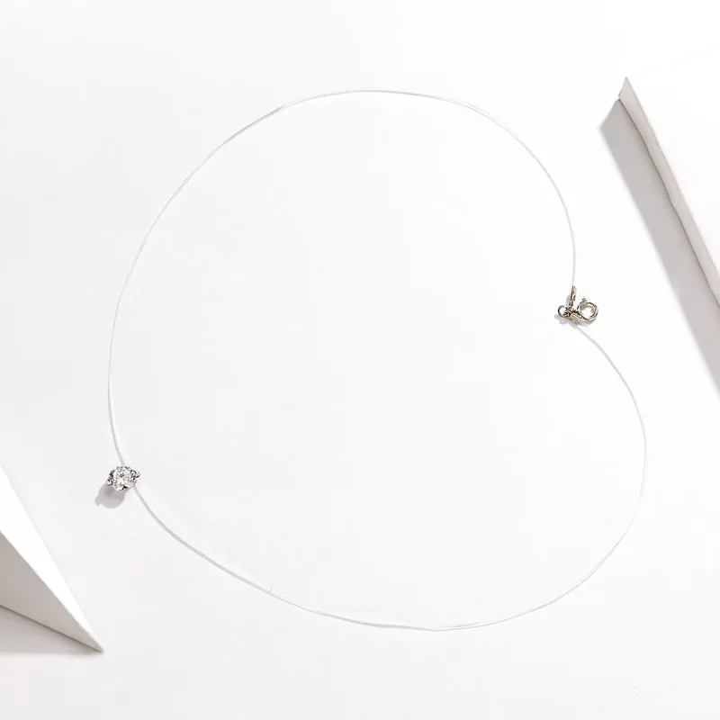 (kép) PANDORA típusú tiszta collier nyaklánc - SCN332 - Megtekintés 4