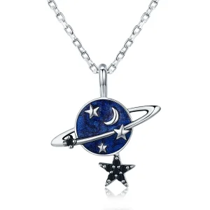 (kép) PANDORA típusú titokzatos bolygó collier nyaklánc - SCN230
