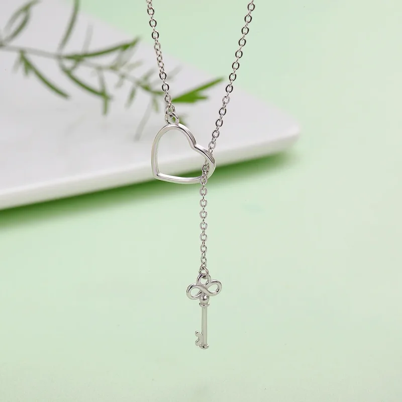 (kép) PANDORA típusú tárd ki a szíved collier nyaklánc - SCN107 - Megtekintés 4