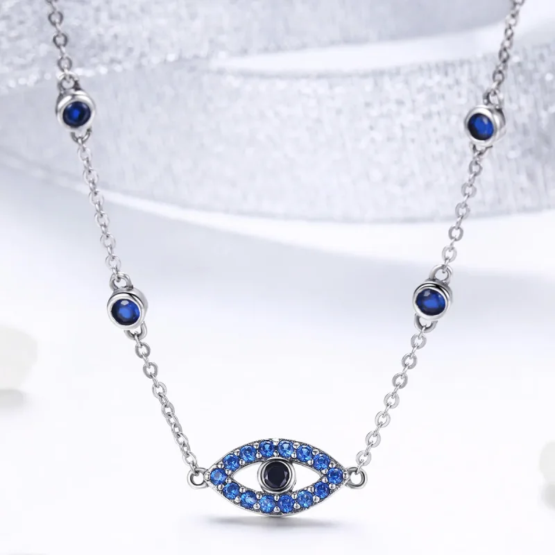(kép) PANDORA típusú varázsszem collier nyaklánc - SCN300 - Megtekintés 2