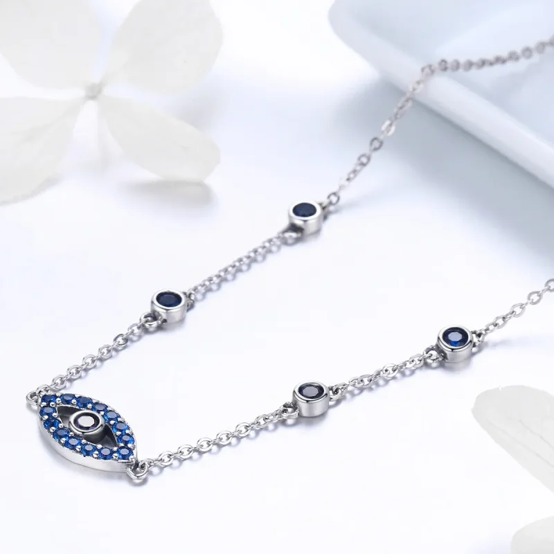 (kép) PANDORA típusú varázsszem collier nyaklánc - SCN300 - Megtekintés 3