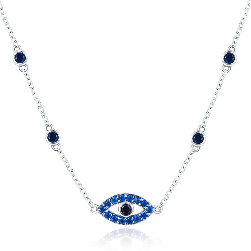 (kép) PANDORA típusú varázsszem collier nyaklánc - SCN300