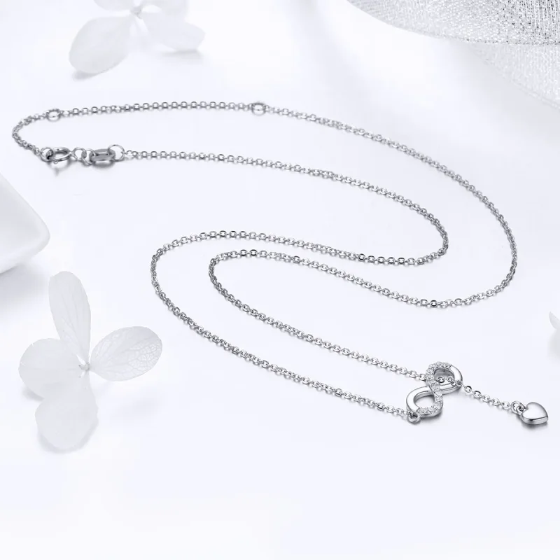 (kép) PANDORA típusú végtelen collier nyaklánc - SCN223 - Megtekintés 4