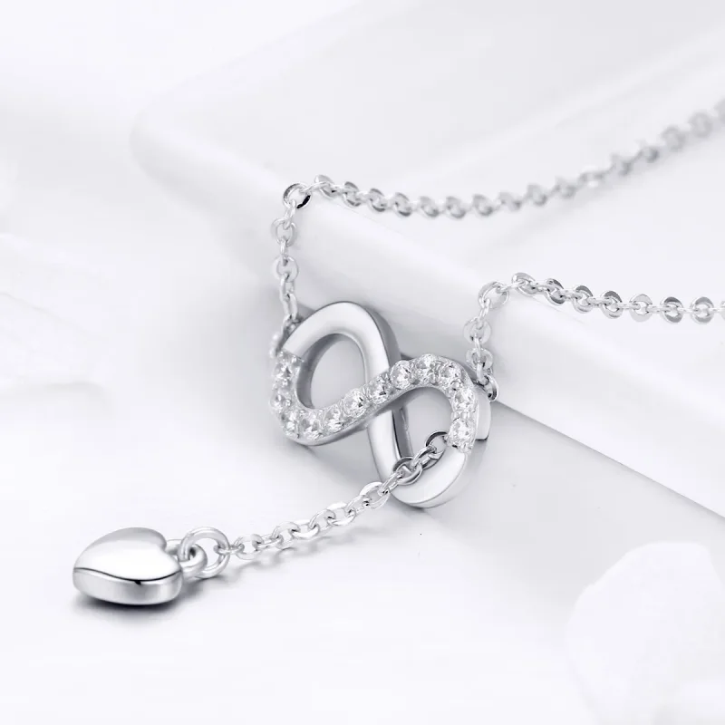 (kép) PANDORA típusú végtelen collier nyaklánc - SCN223 - Megtekintés 6