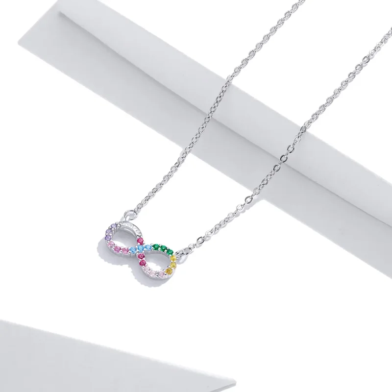 (kép) PANDORA típusú végtelen szimbólum collier nyaklánc - SCN402 - Megtekintés 2