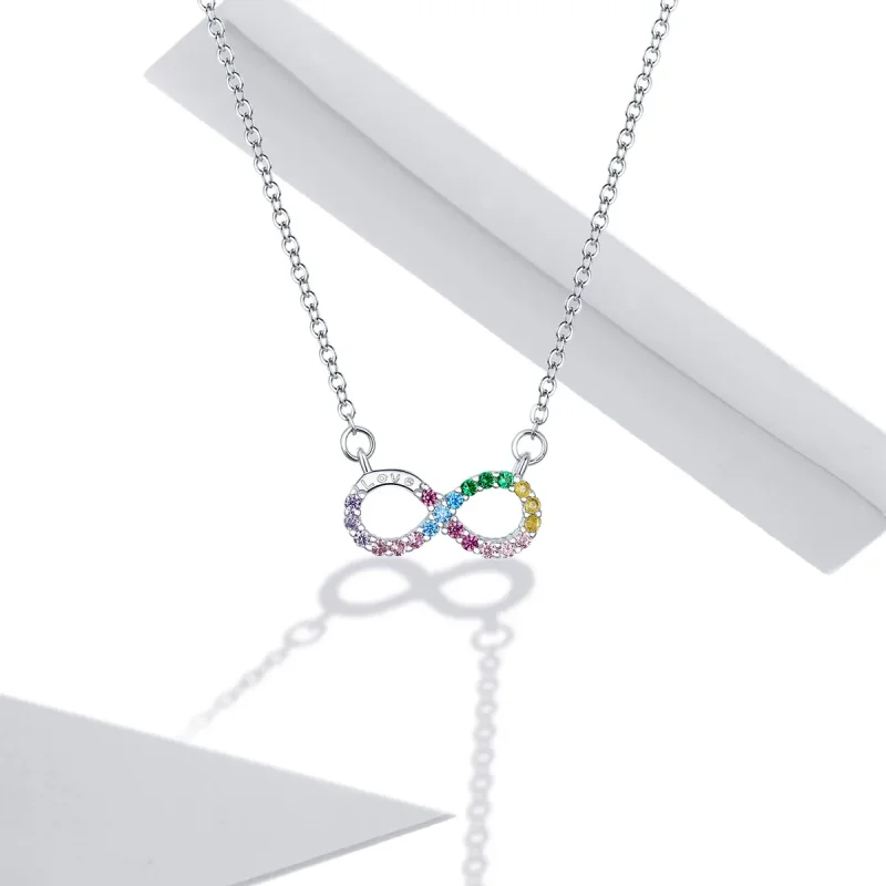 (kép) PANDORA típusú végtelen szimbólum collier nyaklánc - SCN402 - Megtekintés 5