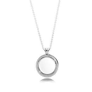 (kép) Csillogó PANDORA lebegő medál - 396484CZ-60