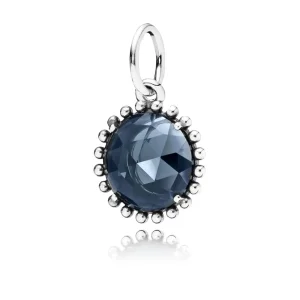 PANDORA ezüst függő charm, Éjfél csillag Éjfél (kép) PANDORA ezüst függő charm, Éjfél csillag Éjfél