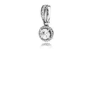 PANDORA ezüst függő charm, Klasszikus elegancia (kép) PANDORA ezüst függő charm, Klasszikus elegancia