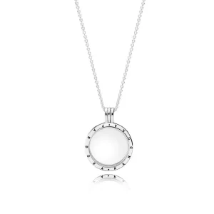 (kép) PANDORA ezüst kinyitható medál, Locket Medium