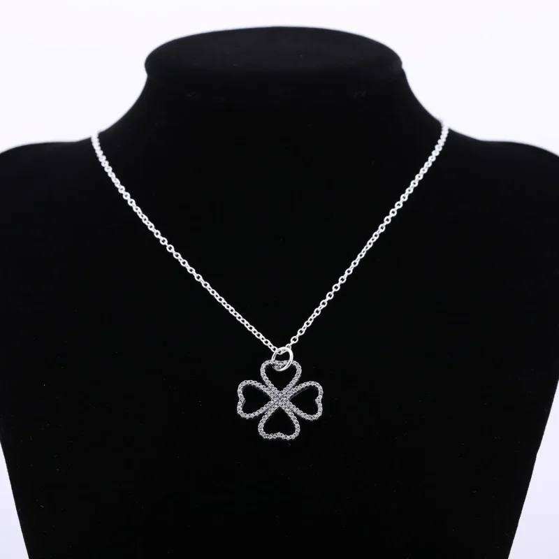 (kép) PANDORA Heart clover silver pendant - Megtekintés 2