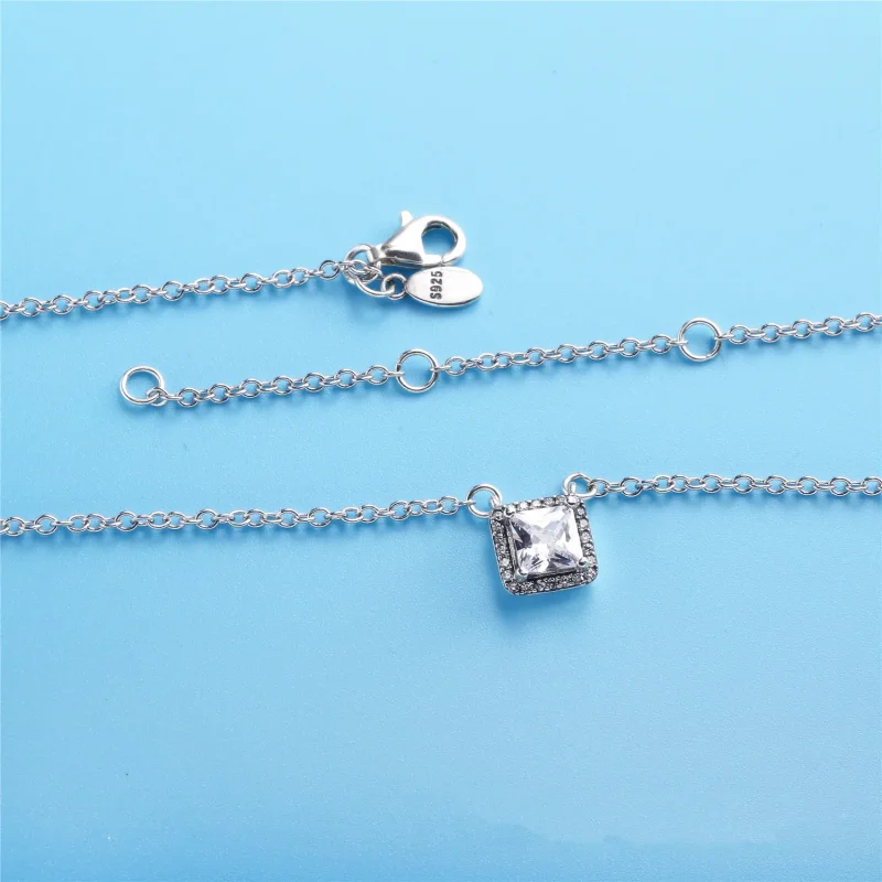 (kép) PANDORA Időtlen elegancia nyaklánc - 396241CZ-45 - Megtekintés 4