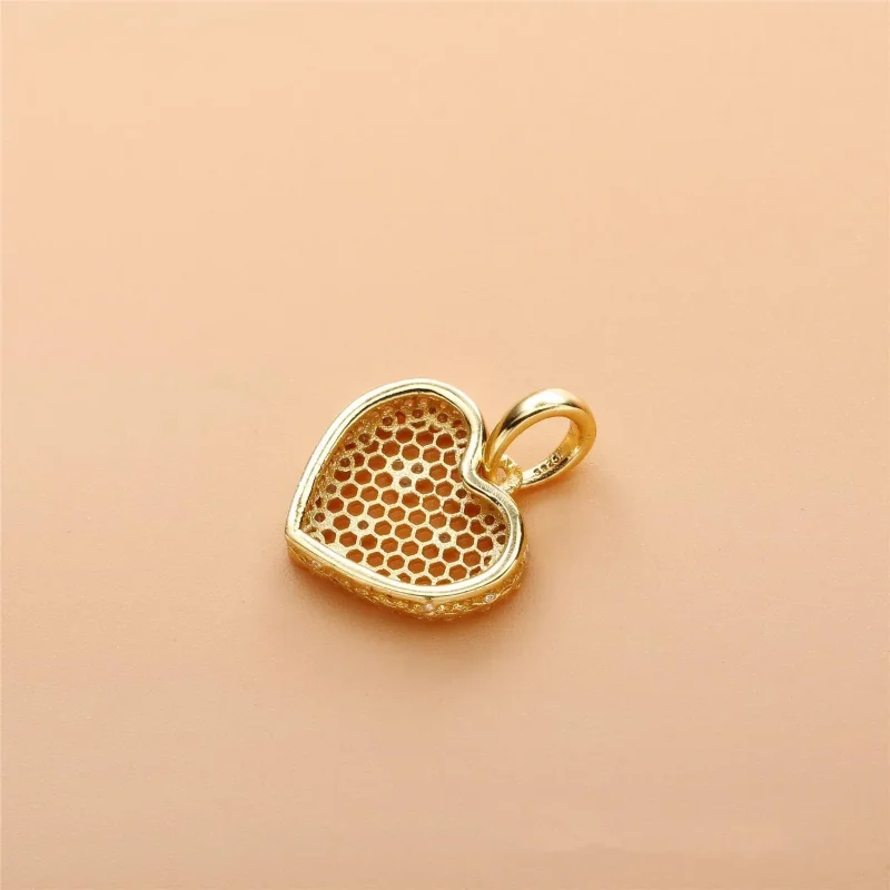 (kép) PANDORA Shine függő charm, Méhsejt - Megtekintés 4