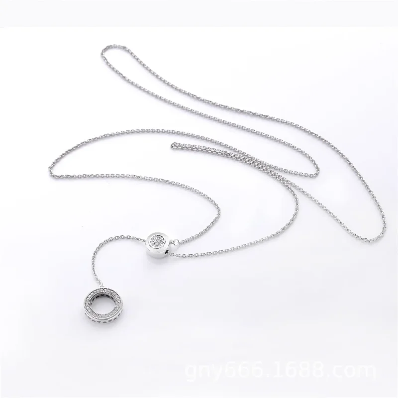 (kép) PANDORA Signature nyaklánc - 397445CZ-70 - Megtekintés 3