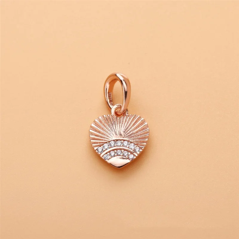(kép) PANDORA Vintage szívalakú legyező - 397286CZ - Megtekintés 3