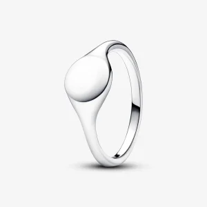 Pandora Gravírozható pecsétgyűrű - 193093C00 (kép) Pandora Gravírozható pecsétgyűrű - 193093C00