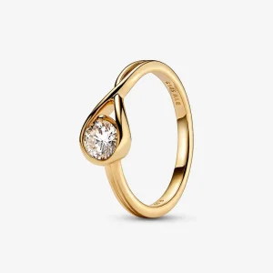 (kép) Pandora Infinite Lab-grown Diamond Ring 0.50 carat tw 14k Gold - 159446C01
